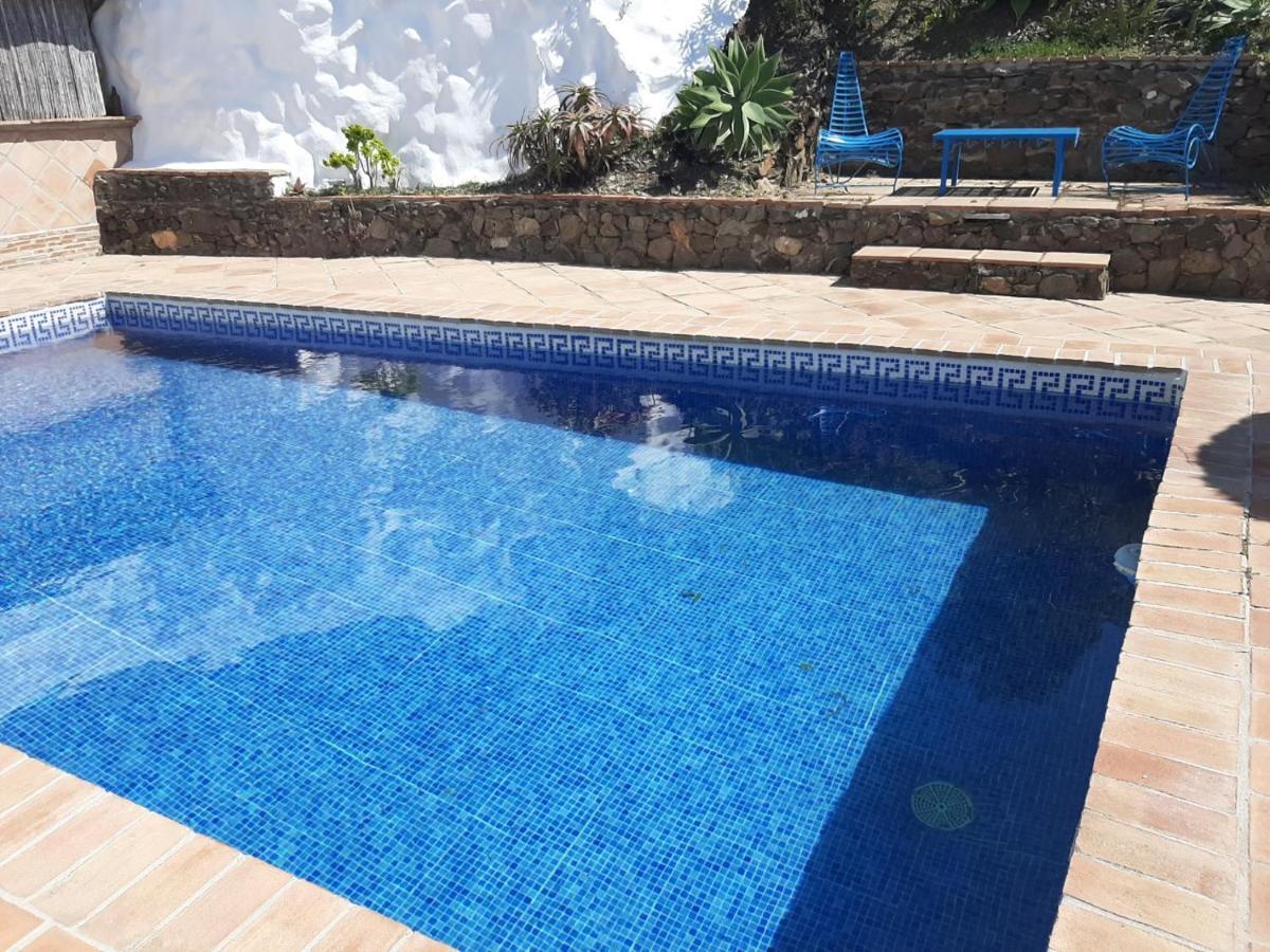 Attico Los Montes With Private Pool Viñuela Dış mekan fotoğraf