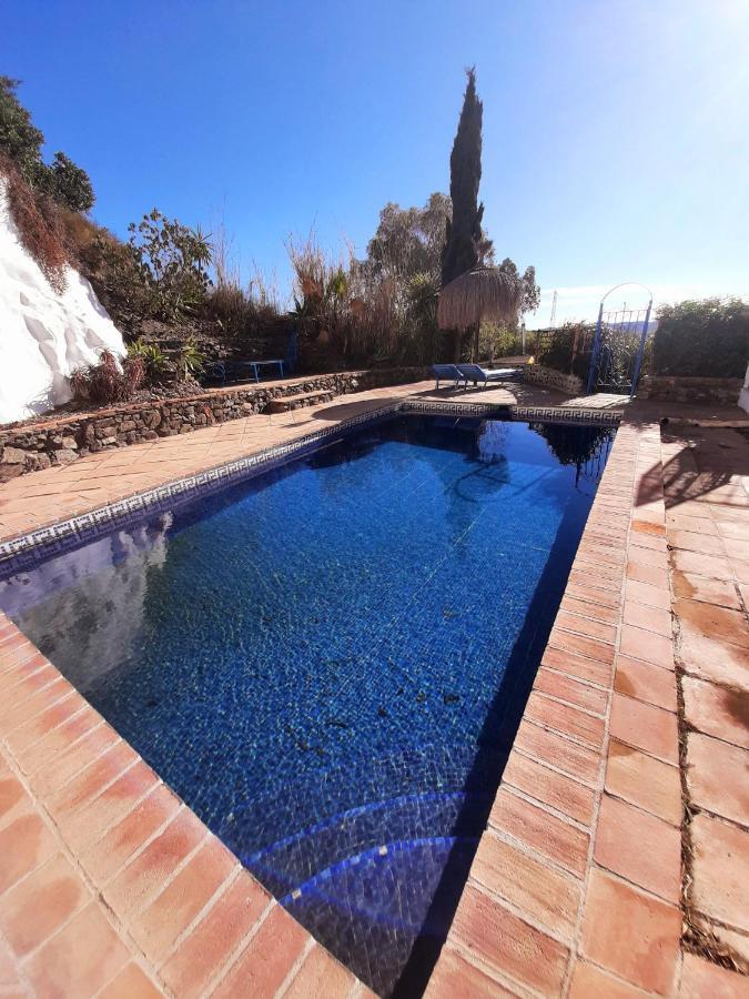 Attico Los Montes With Private Pool Viñuela Dış mekan fotoğraf