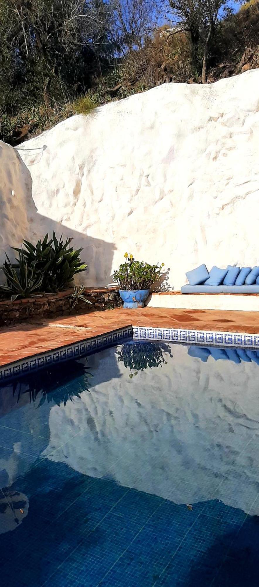 Attico Los Montes With Private Pool Viñuela Dış mekan fotoğraf