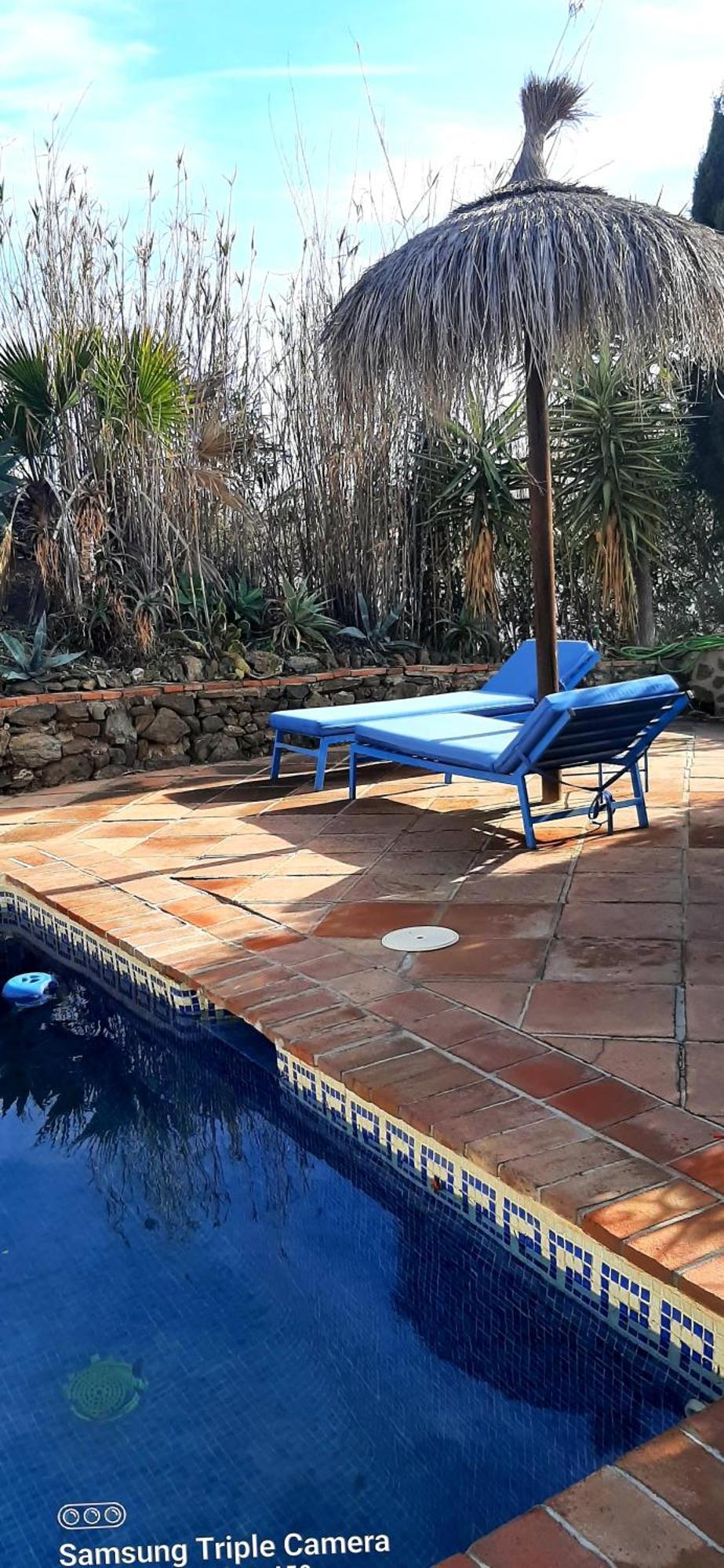 Attico Los Montes With Private Pool Viñuela Dış mekan fotoğraf