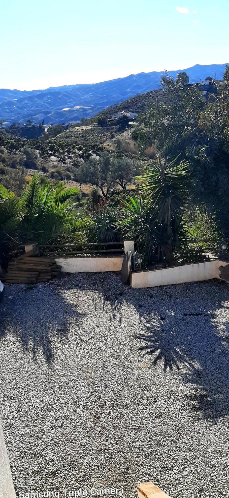 Attico Los Montes With Private Pool Viñuela Dış mekan fotoğraf
